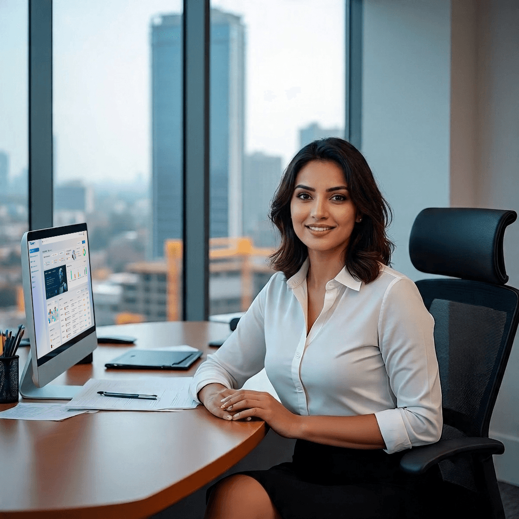 GENS HRMS mobile app with HR dashboard